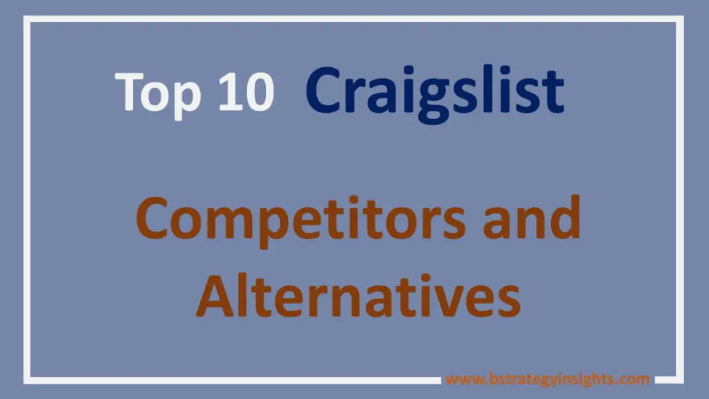 Top 10 Craigslist Competitors and Alternatives