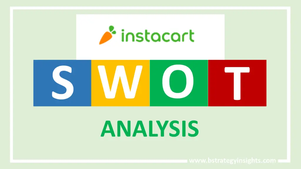 Instacart SWOT Analysis