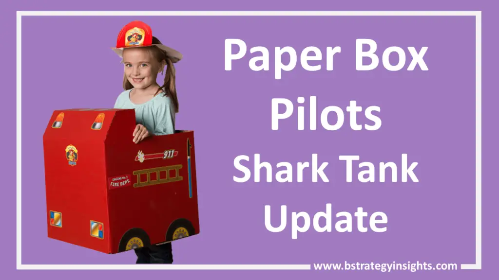 Paper Box Pilots Shark Tank Update