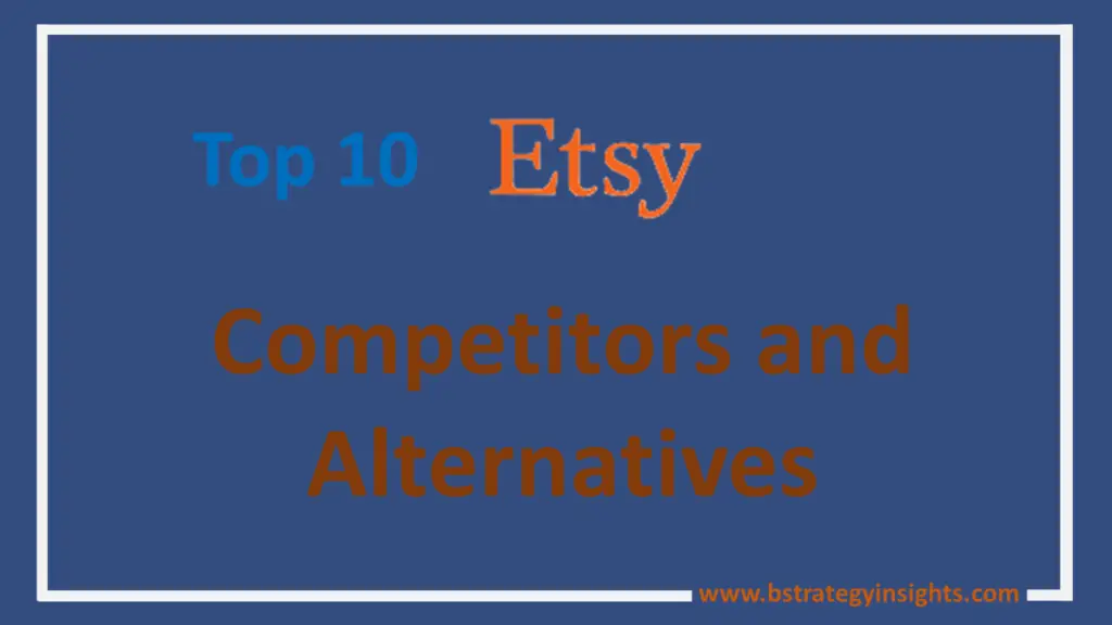 Top 10 Etsy Competitors and Alternatives