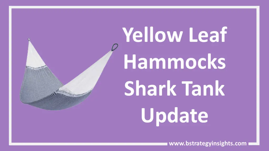 Yellow Leaf Hammocks Shark Tank Update