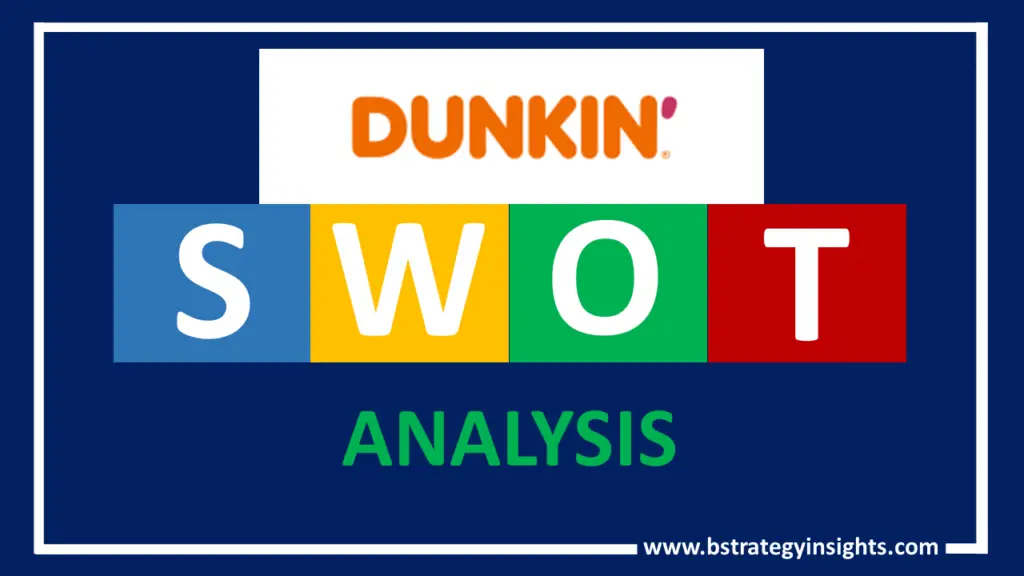 SWOT Analysis of Dunkin Donuts